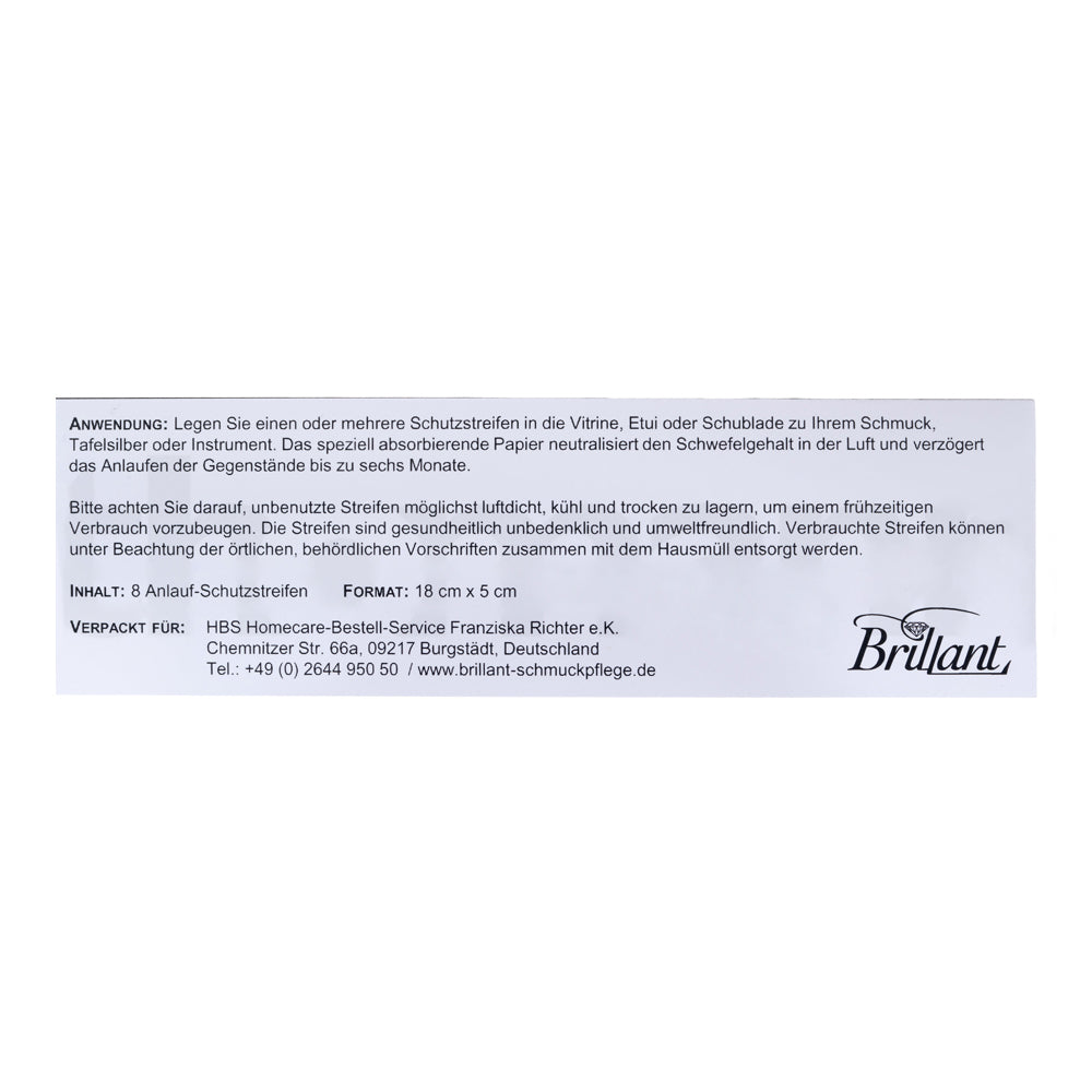 Anti-tarnish listići Brillant