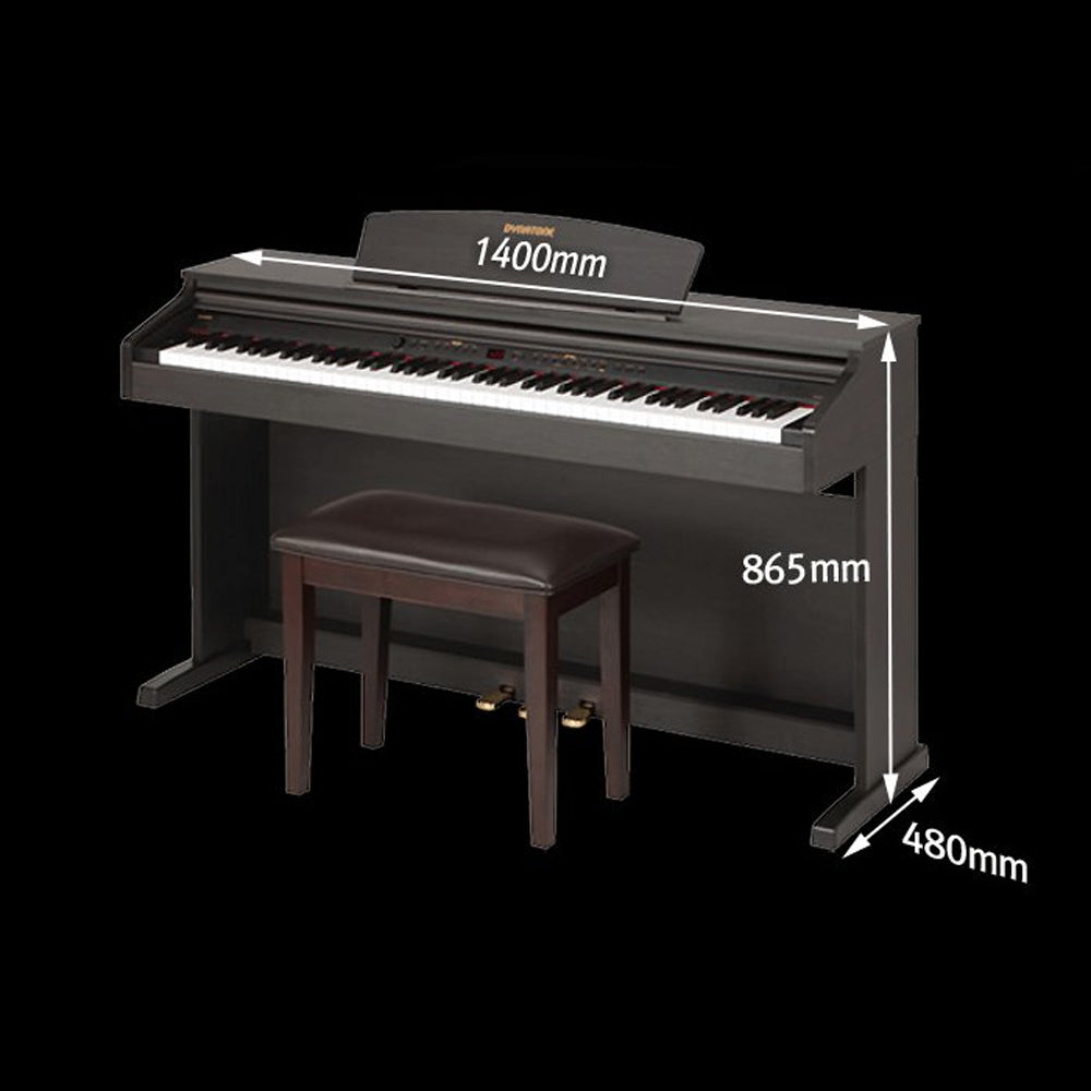 Digitalni pianino Dynatone SLP-150 BK sa stolicom (crni)