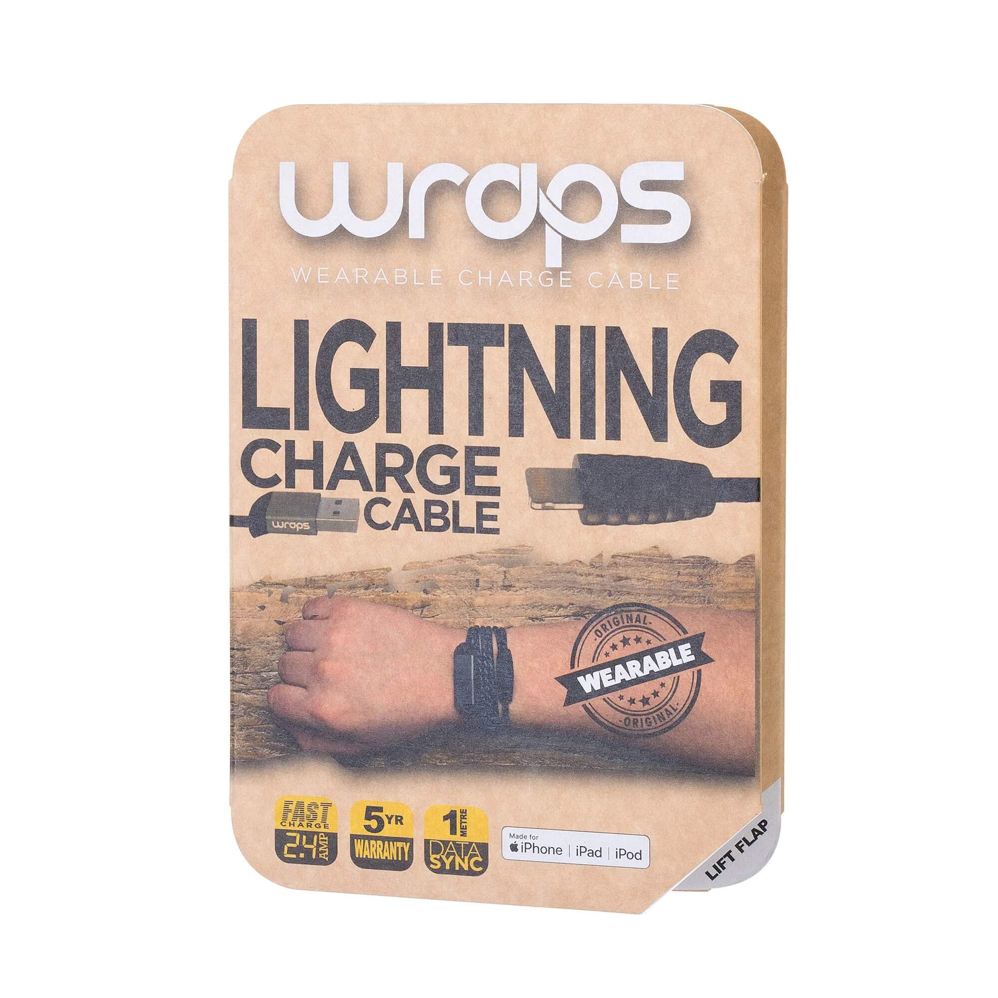 Kabel za punjač Wraps Lightning to USB