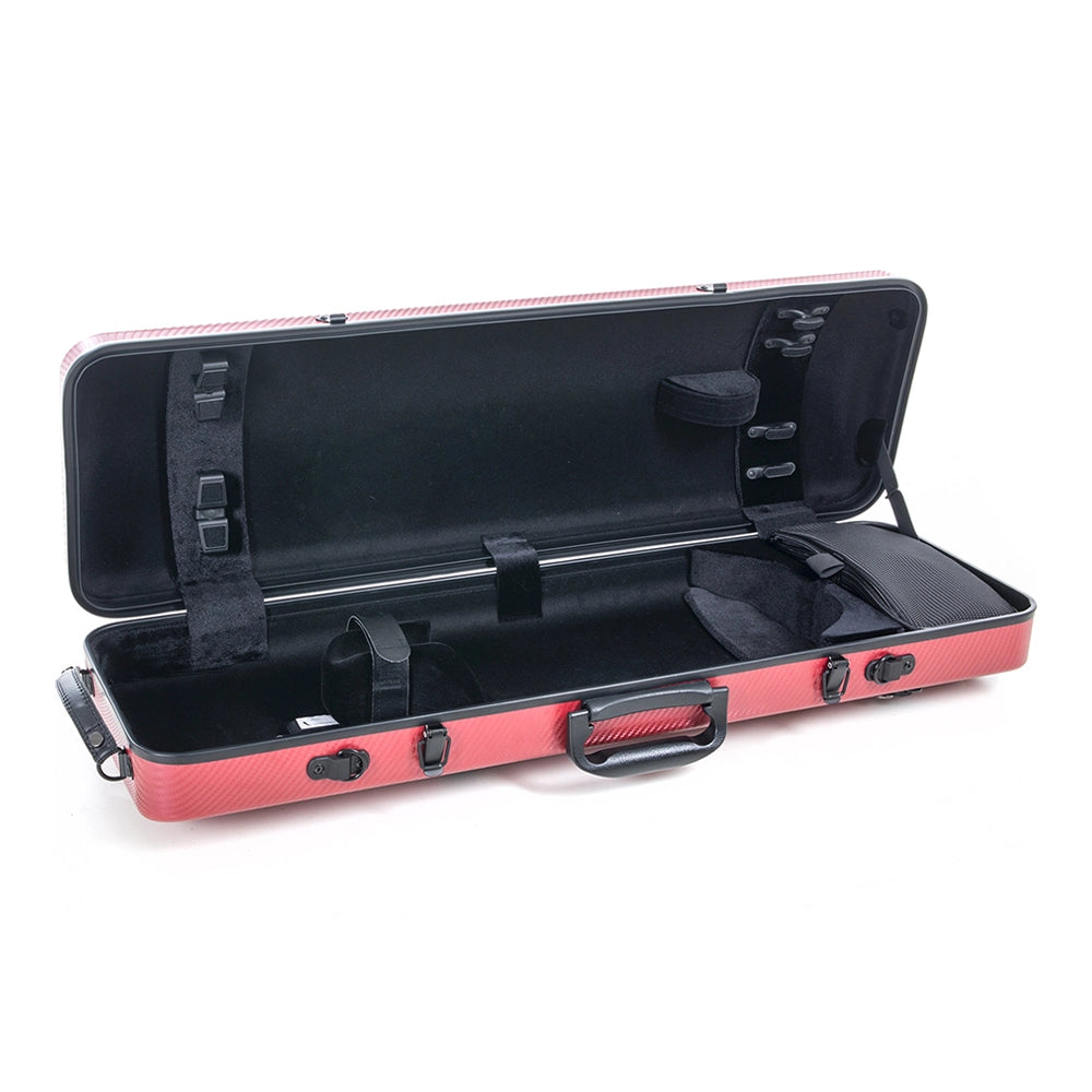 Kofer za violinu Gewa Pure Polycarbonate 4/4 2.4 - crveni