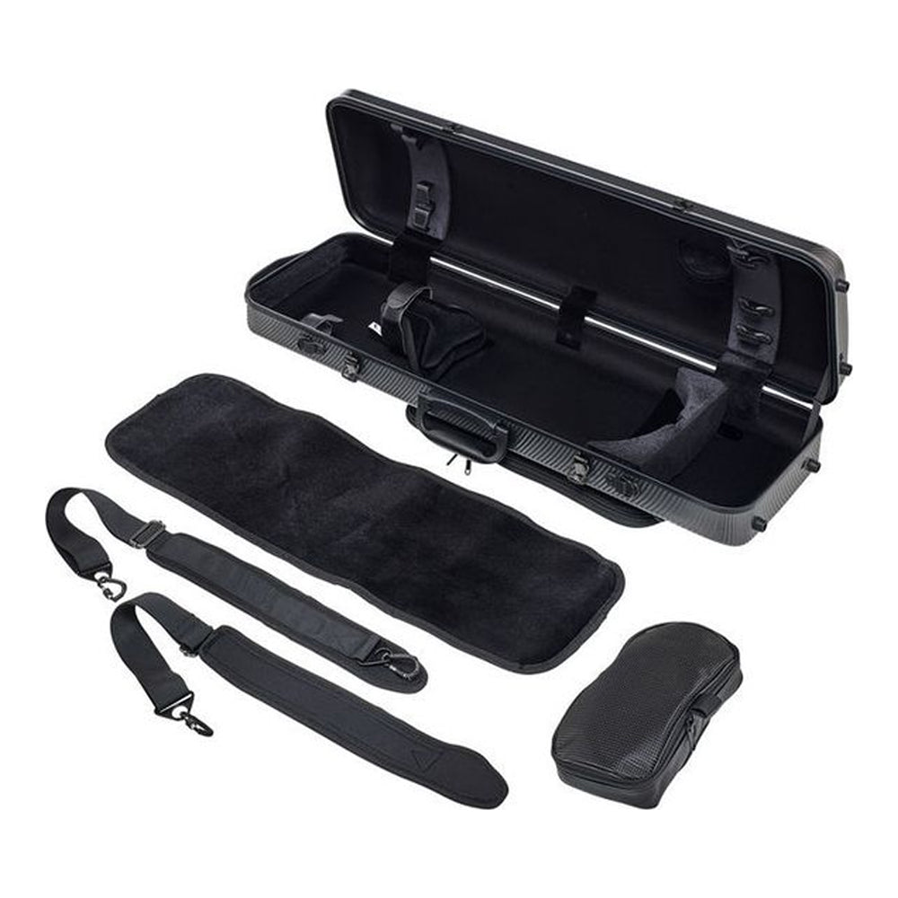 Kofer za violinu Gewa Pure Polycarbonate 4/4 2.4 - sivi