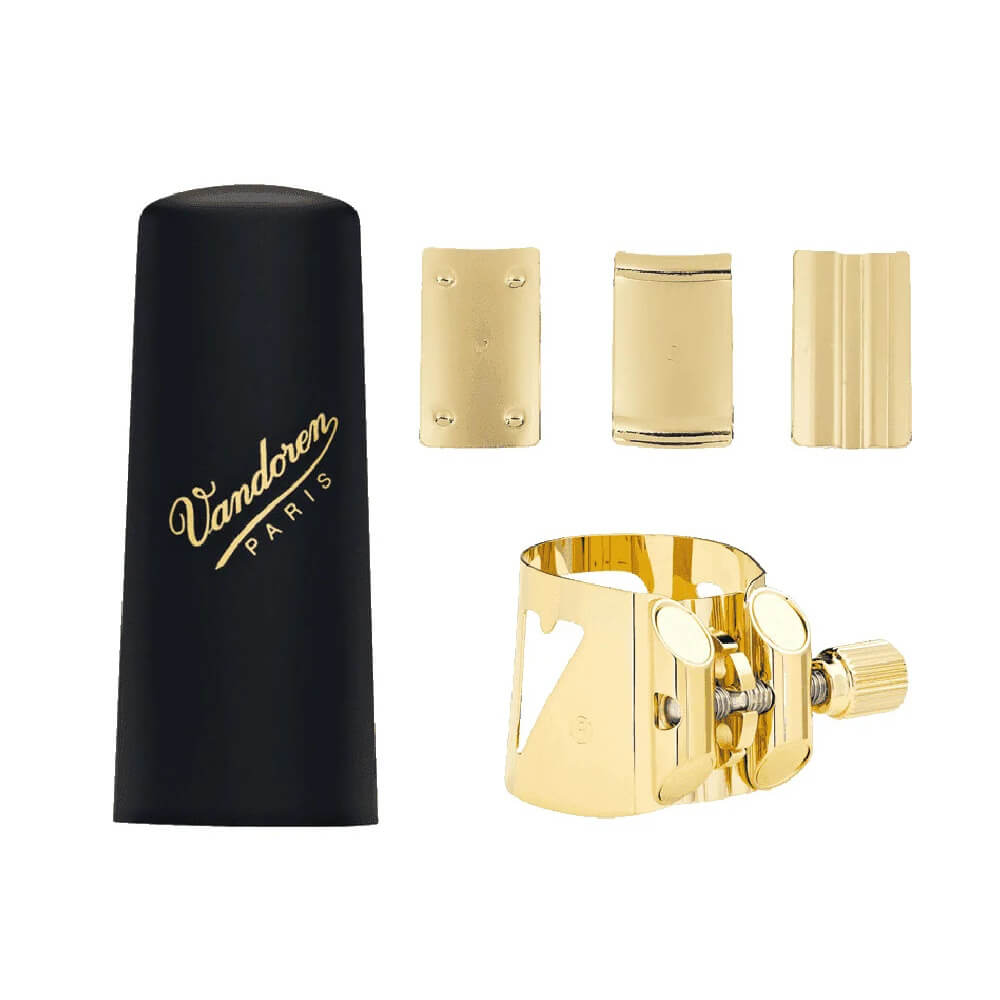 Ligatura za sopran saksofon Vandoren Optimum LC06P (Gold Plated)