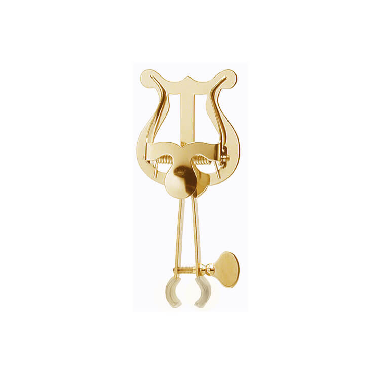 Lira za trubu Riedl mala s držačem (mesing)