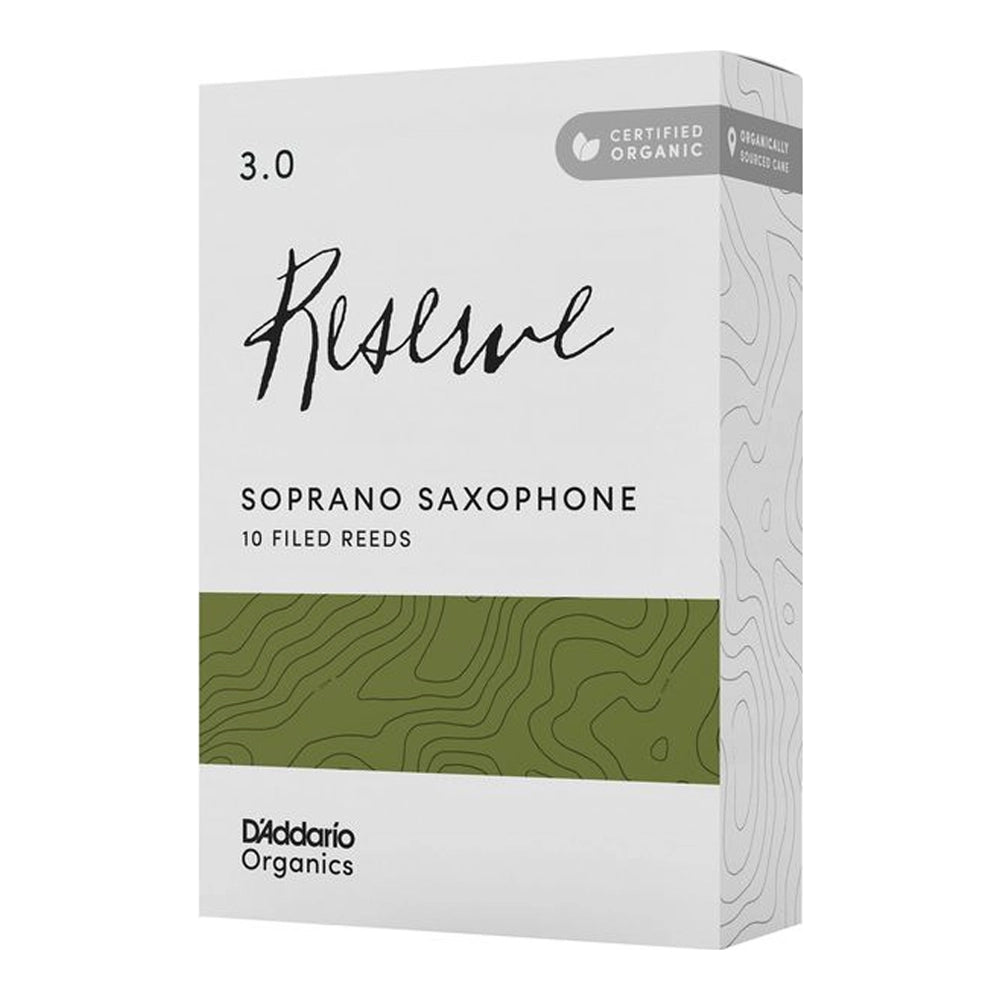 Pisak za sopran saksofon D'Addario Reserve Organic 3.0