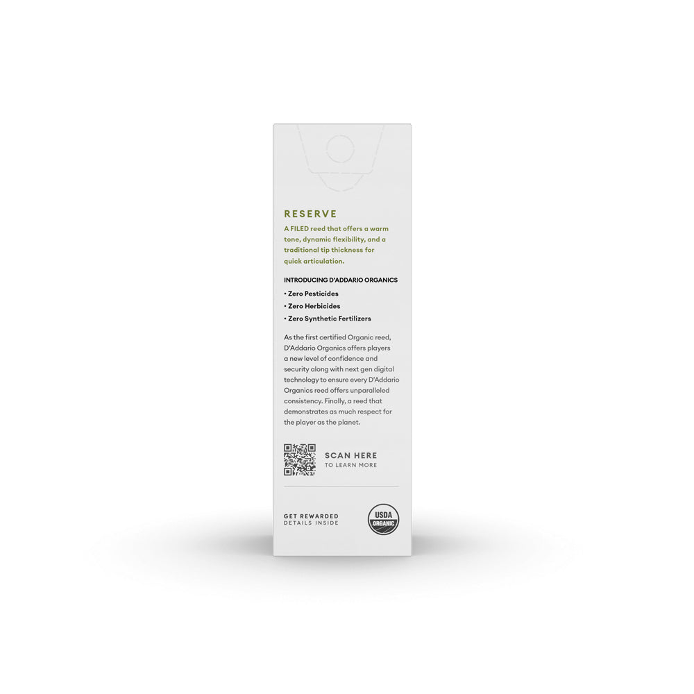Pisak za tenor saksofon D'Addario Reserve 3.5 Organic