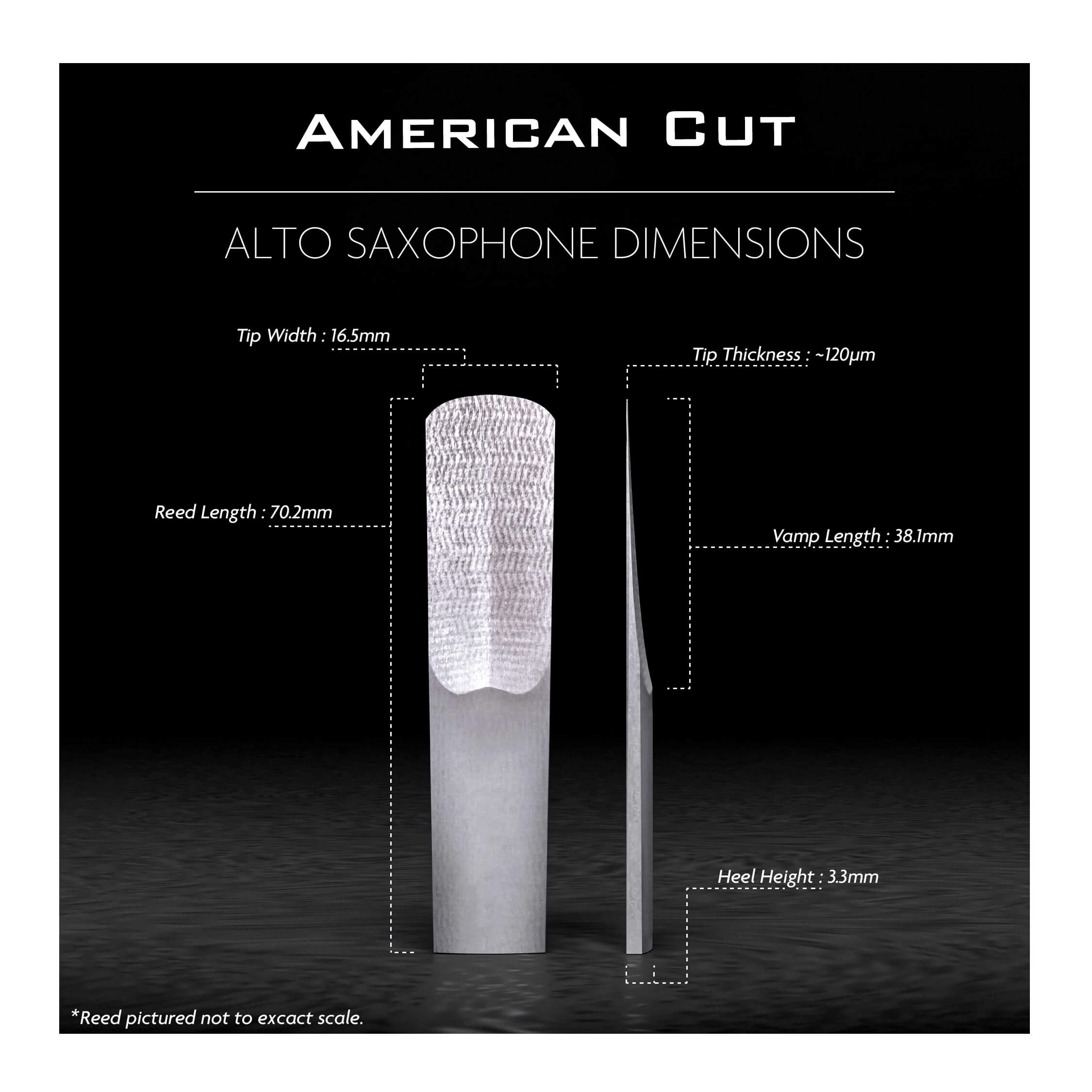 Pisak Legere za alt saksofon American Cut 3.75