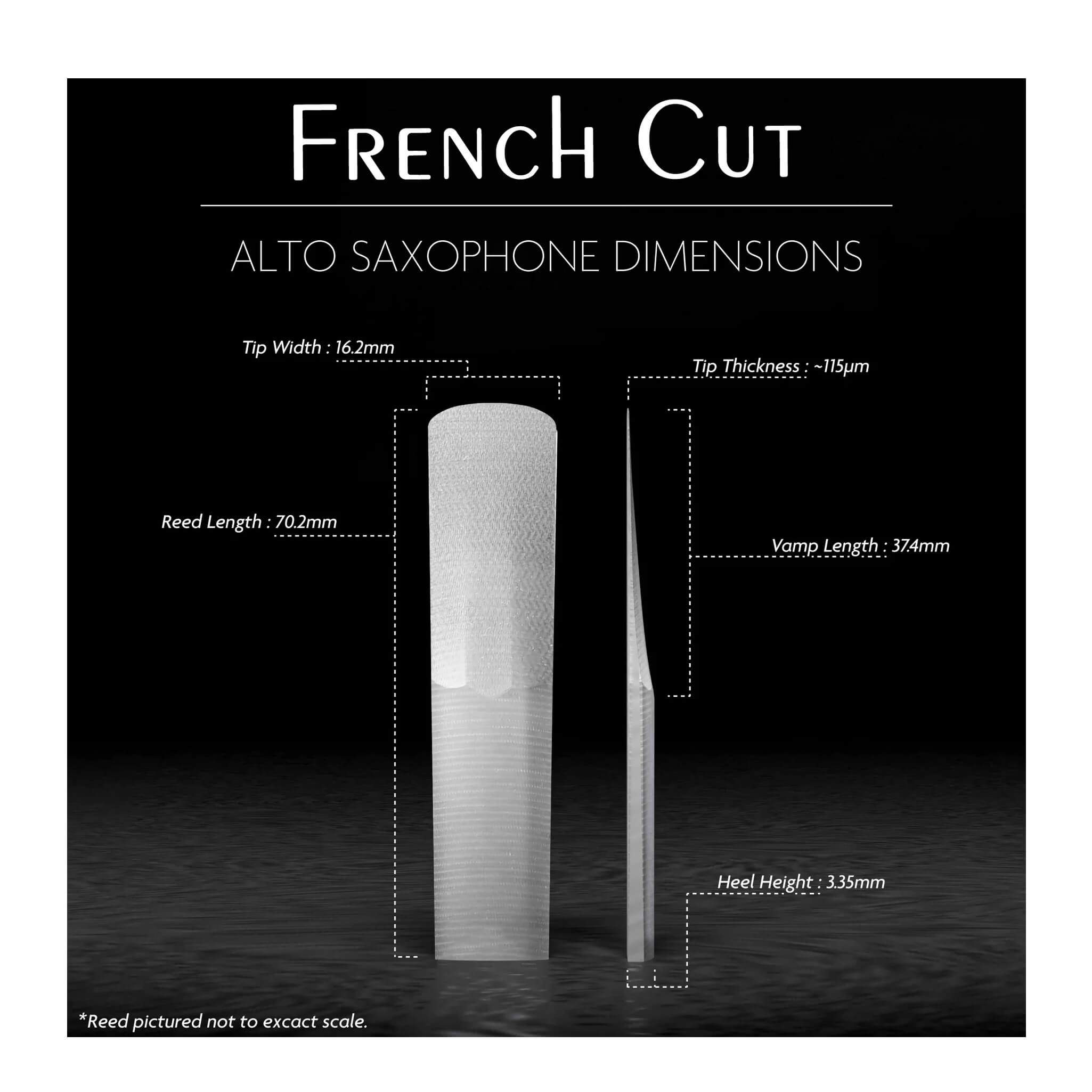 Pisak Legere za alt saksofon French Cut 3.00