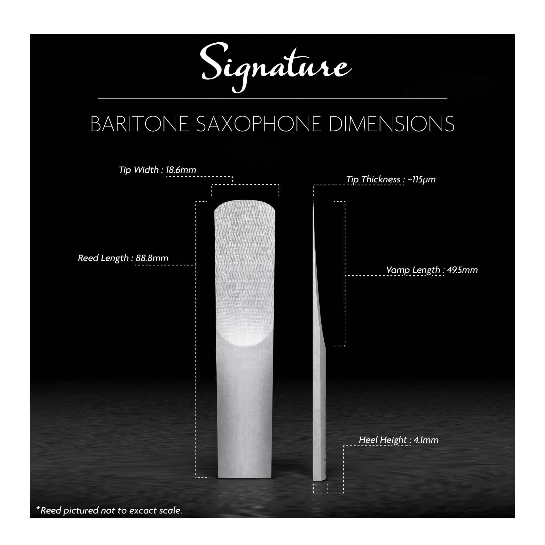 Pisak Legere za bariton saksofon Signature 3.00