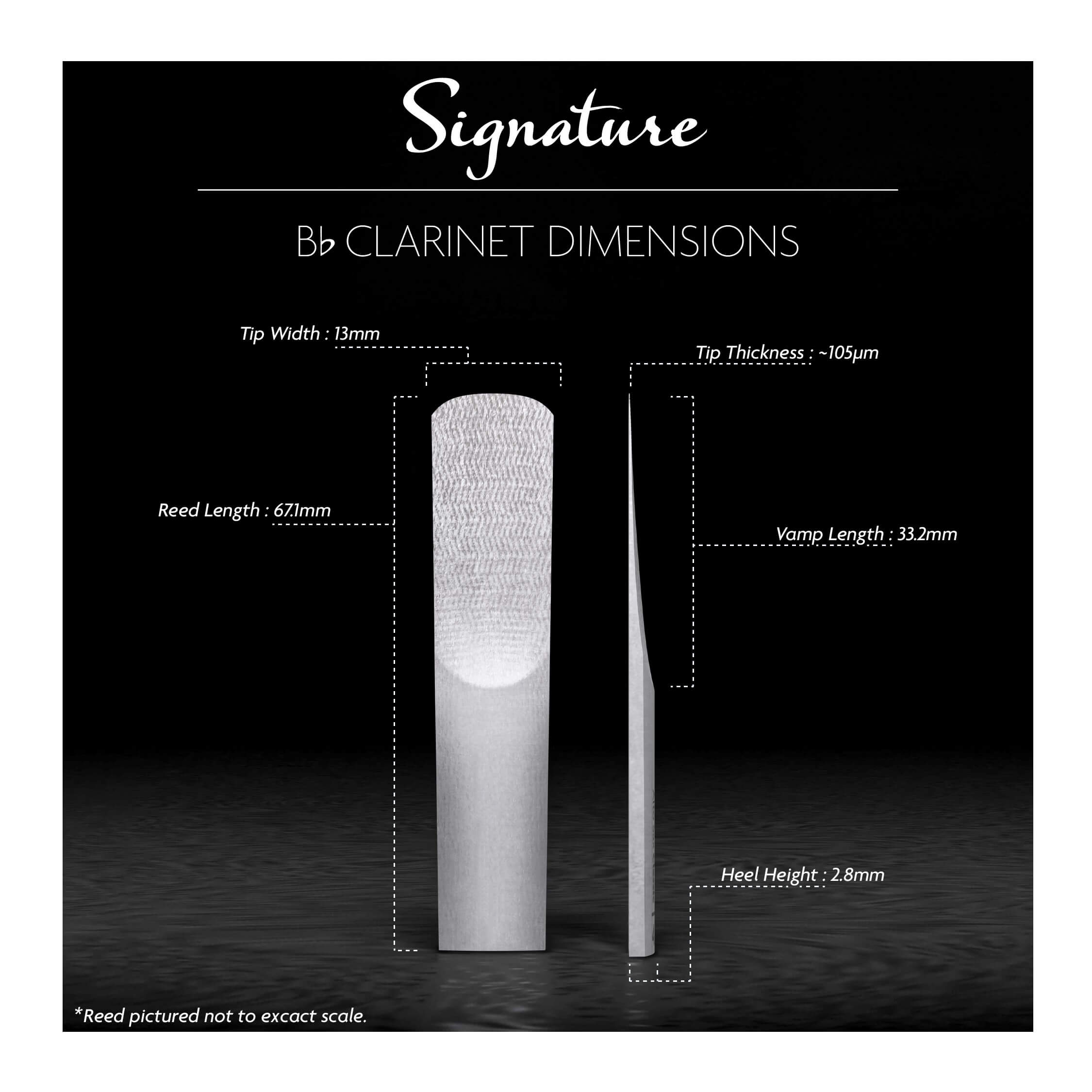 Pisak za Bb klarinet Legere Signature 2.00