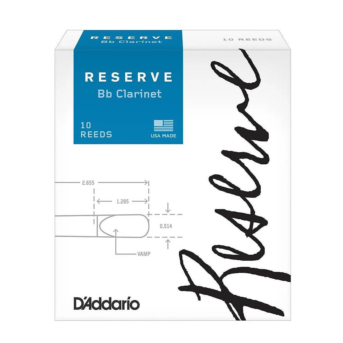 Pisak za klarinet Rico Reserve 3.0