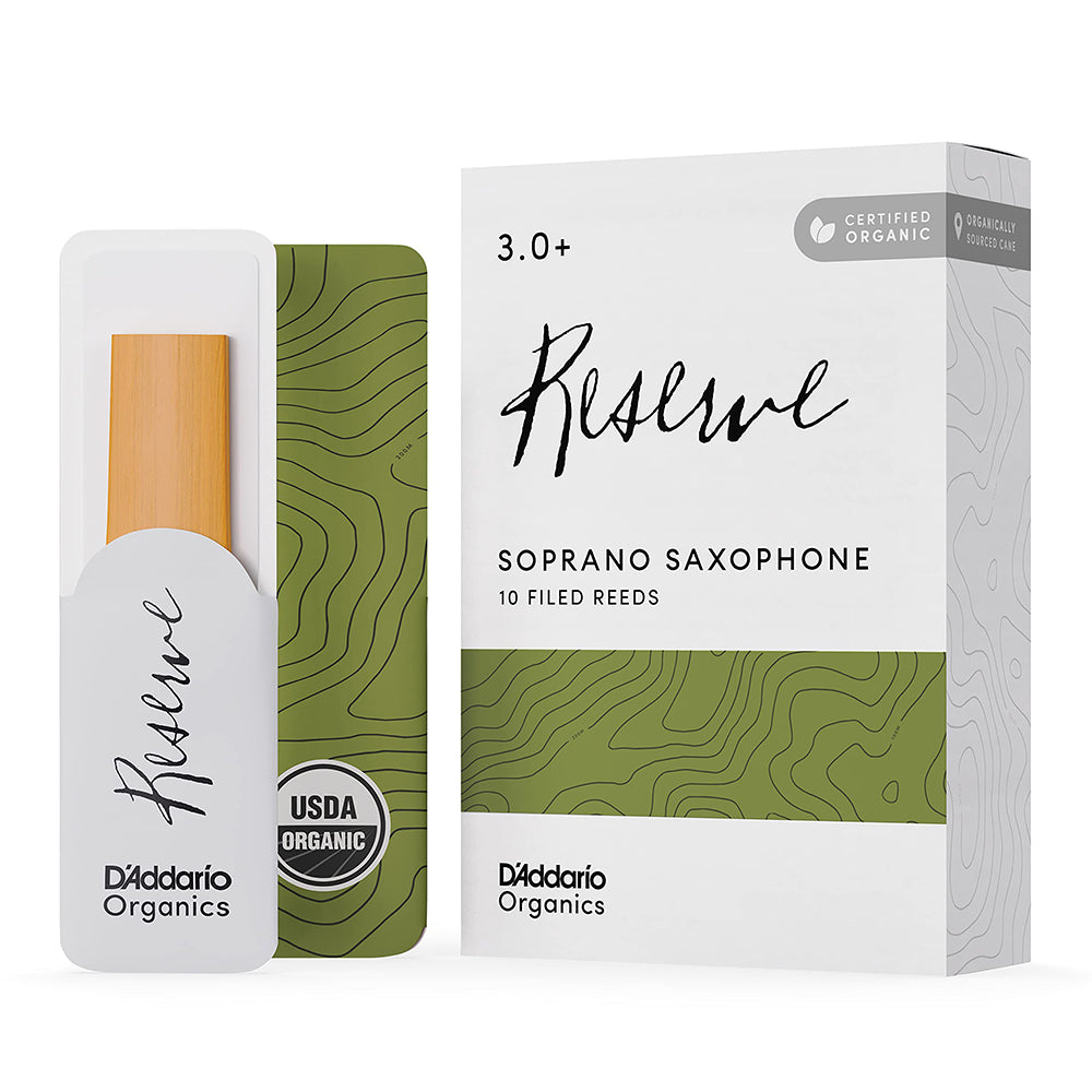 Pisak za sopran saksofon D'Addario Reserve Organic 3.0+