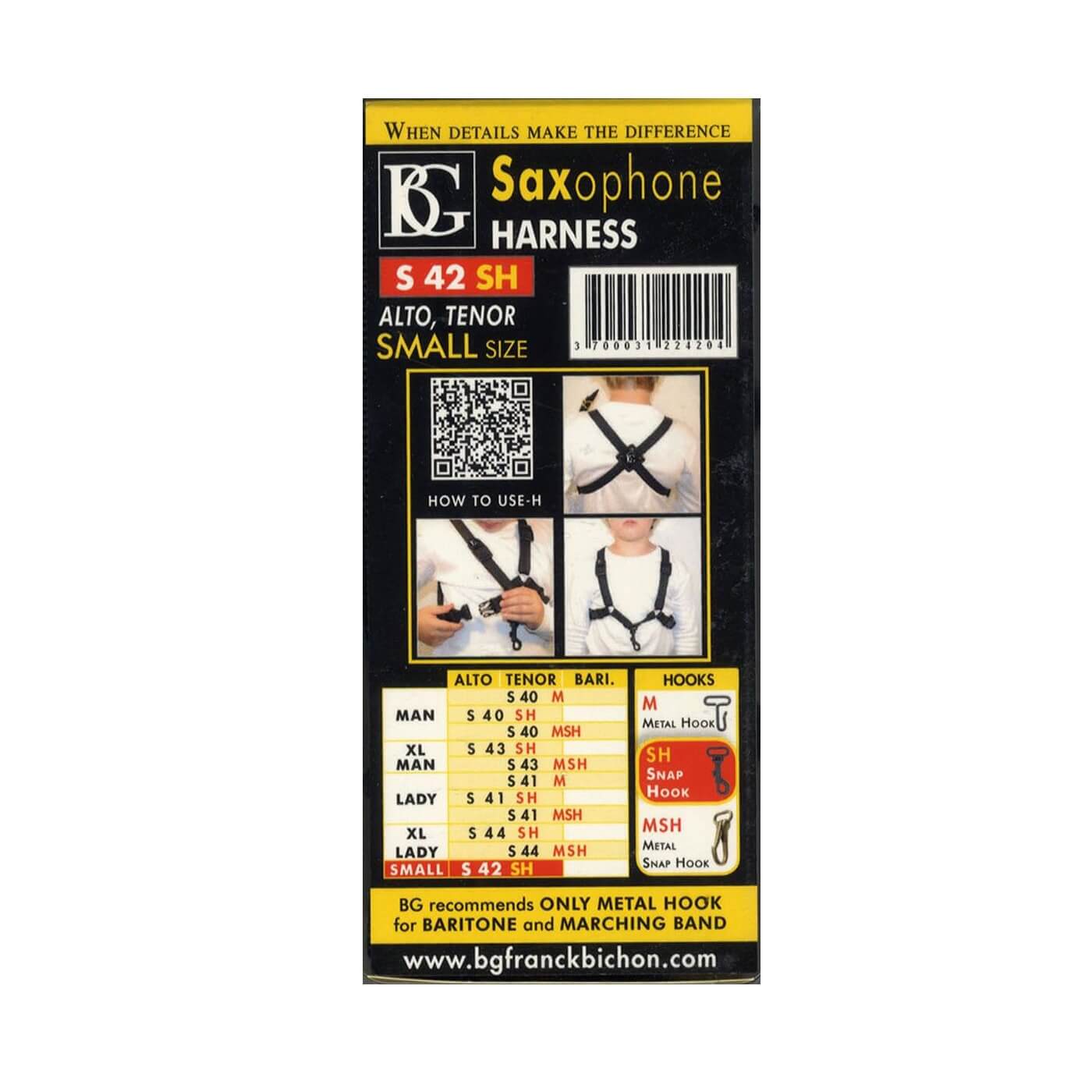 Remen za saksofon BG S42SH (dječji)