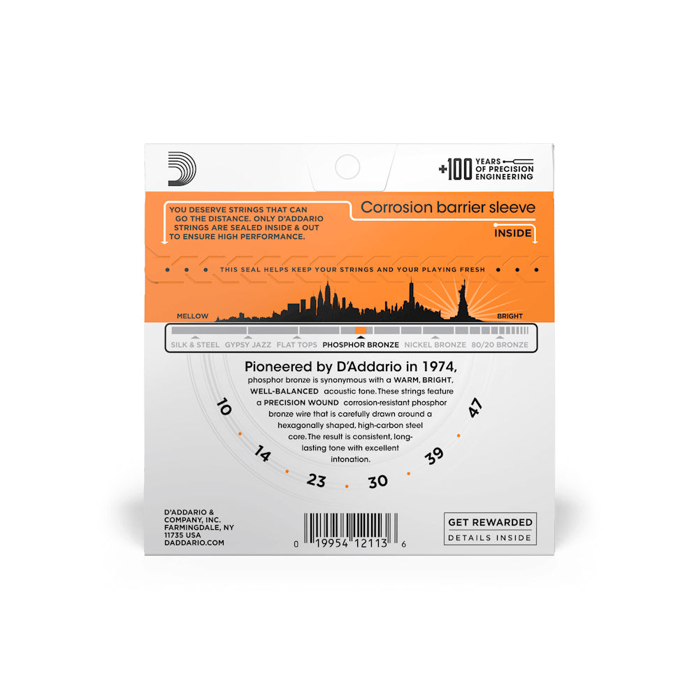 Žice za akustičnu gitaru D'Addario 10-47 Extra Light