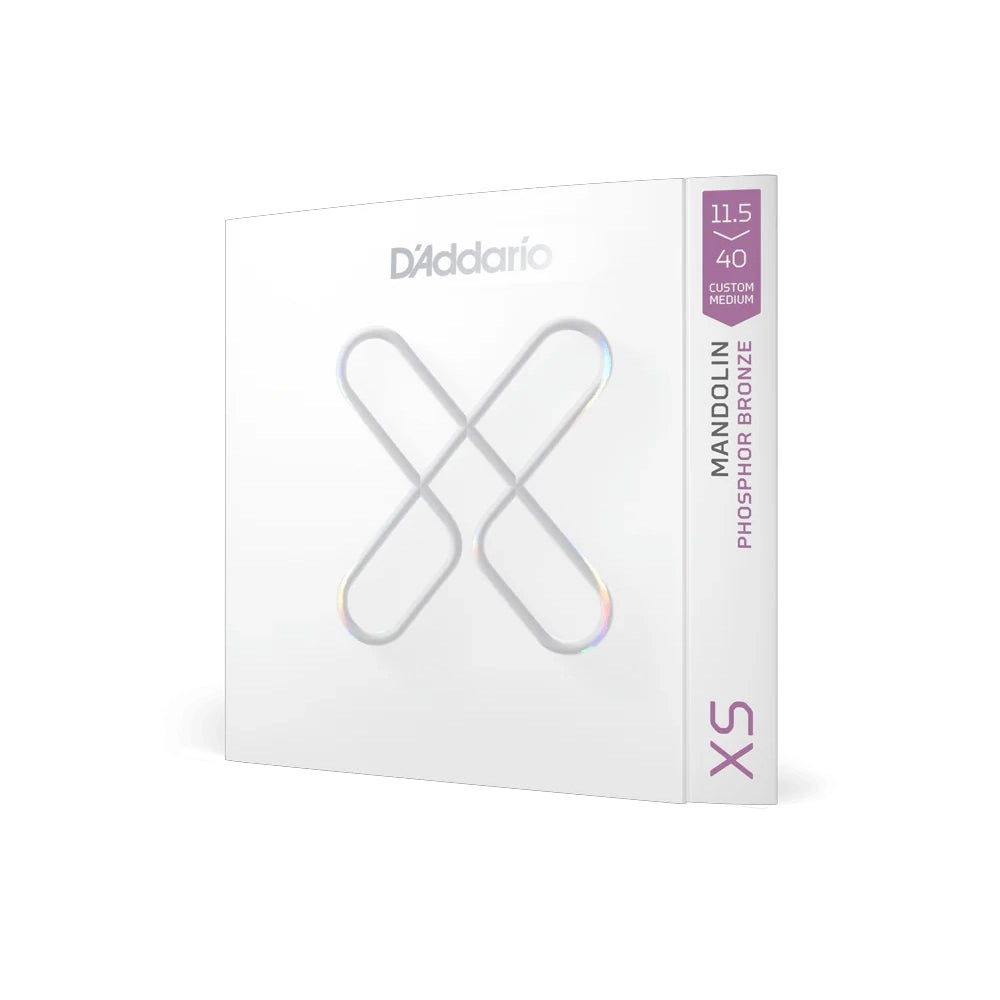 D’Addario XS Phosphor Bronze žice za mandolinu – Custom Medium (11.5–40)