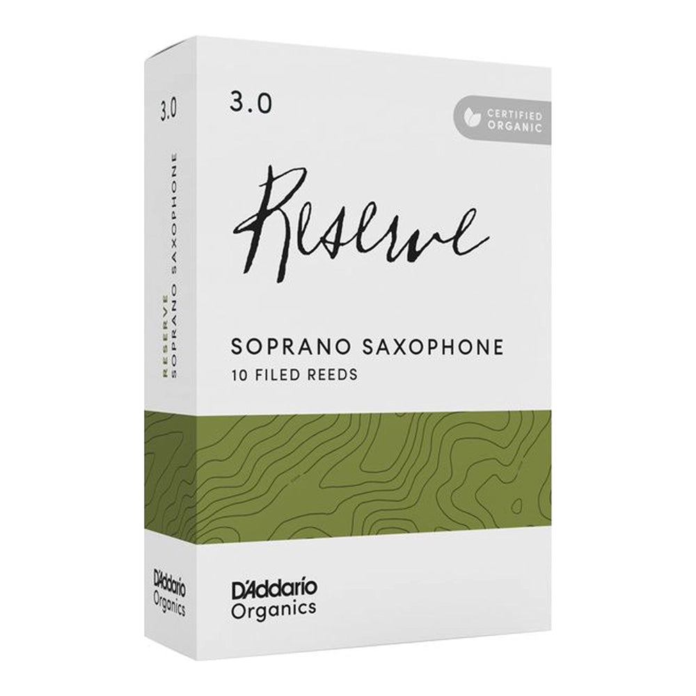 Pisak za sopran saksofon D'Addario Reserve Organic 3.0
