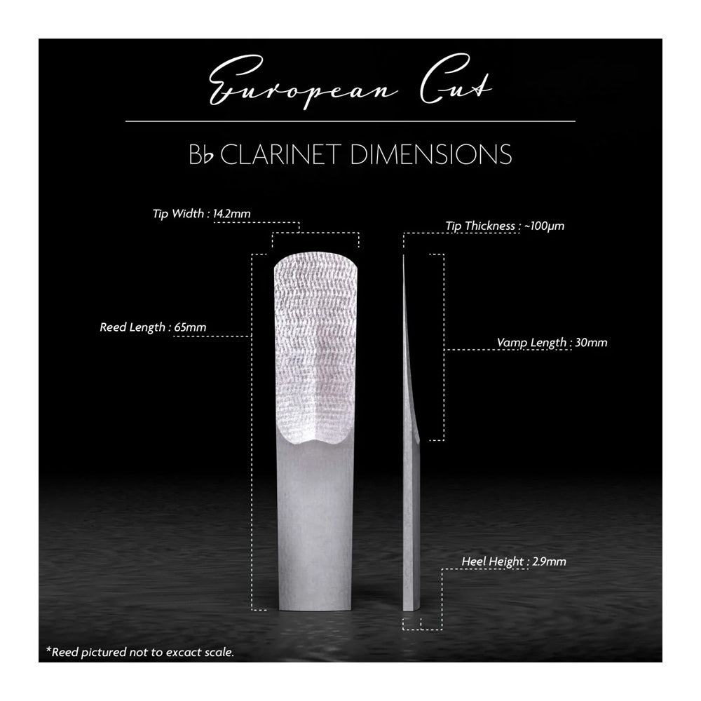 Pisak za Bb klarinet Legere European Cut 2.50