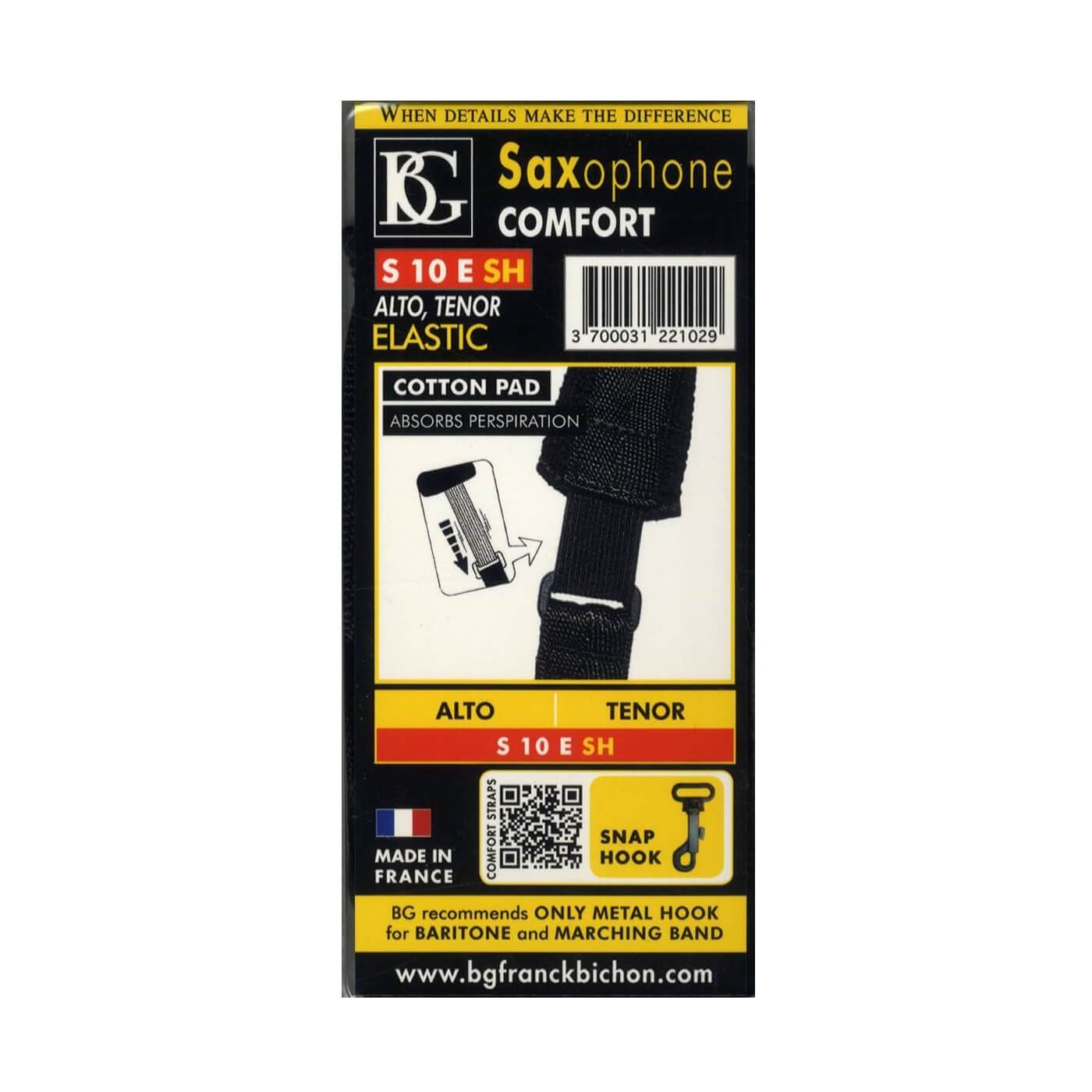 Remen za saksofon BG S10ESH